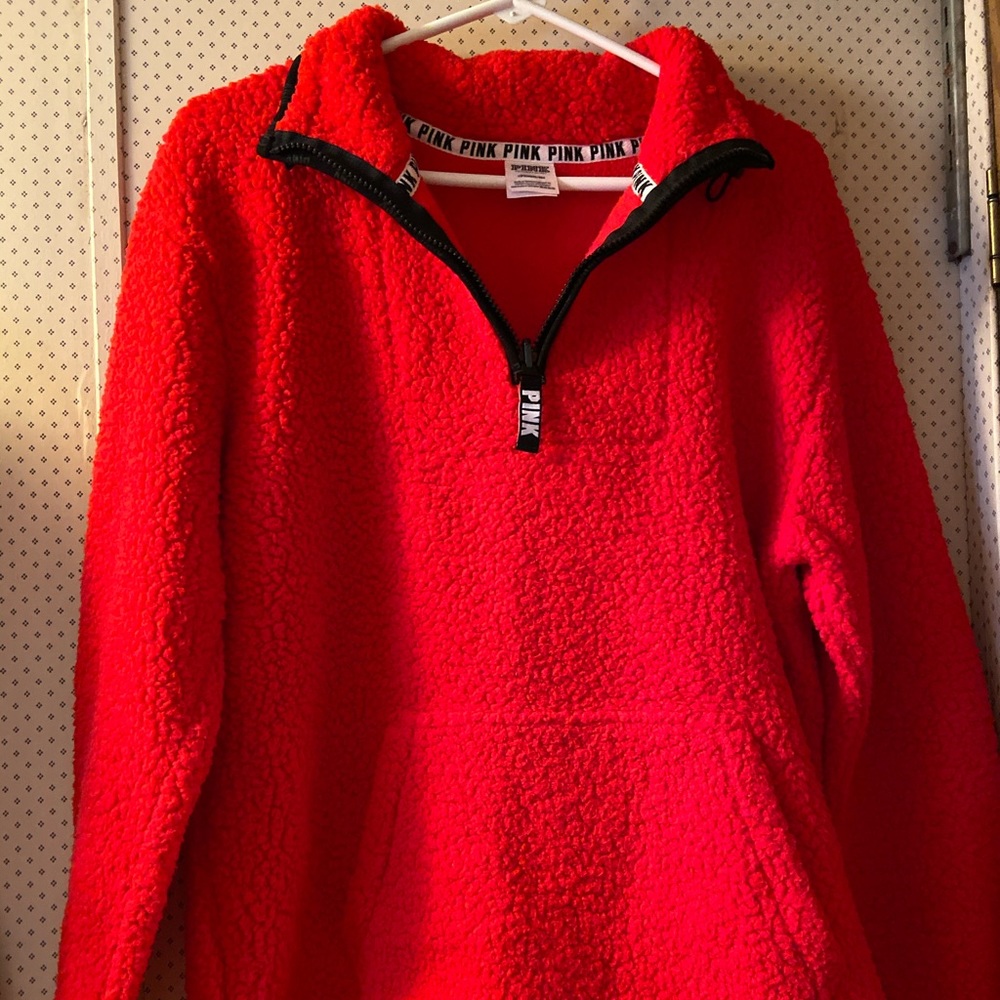 VS PINK RED SWEATER